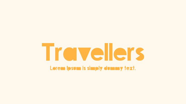 Travellers Font