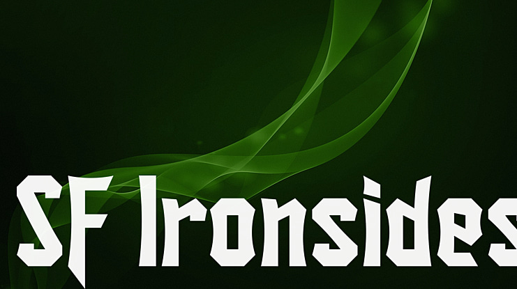 SF Ironsides Font Family
