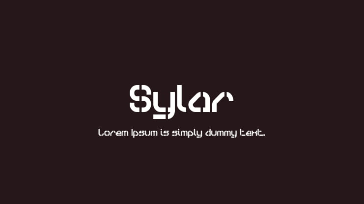 Sylar Font