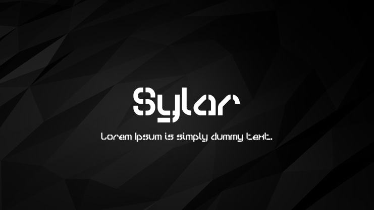 Sylar Font