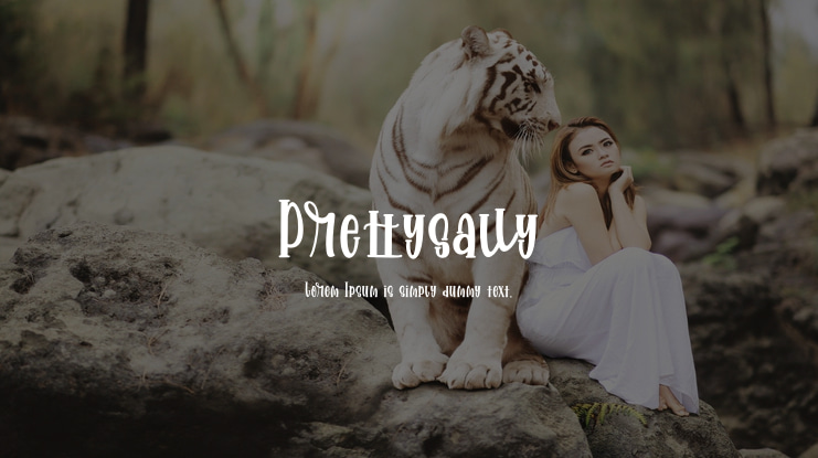 Prettysally Font