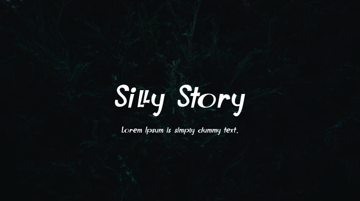 Silly Story Font