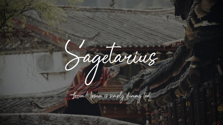Sagetarius Font