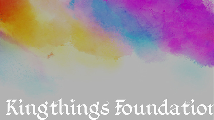 Kingthings Foundation Font