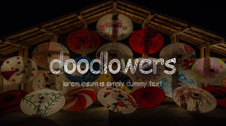 Doodlowers Font