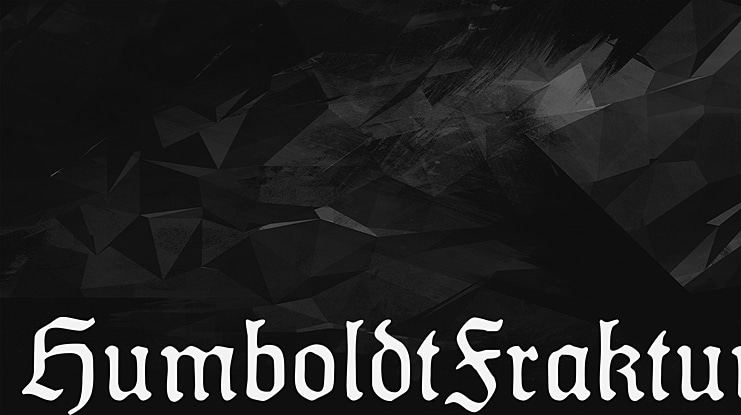 HumboldtFraktur Font Family