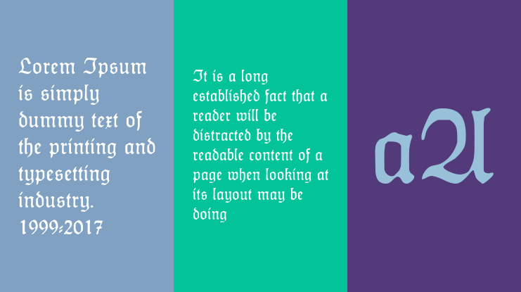 HumboldtFraktur Font Family