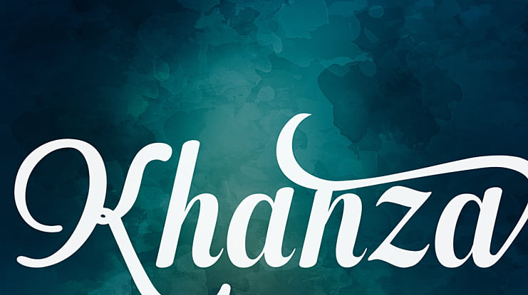 Khanza Font