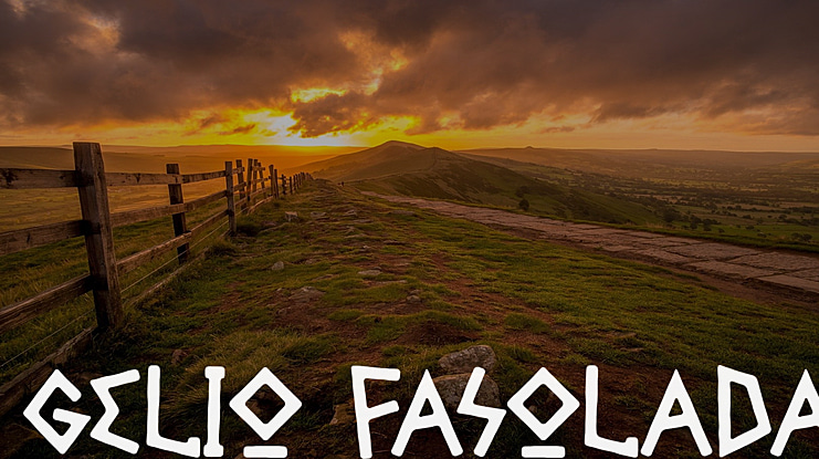 Gelio Fasolada Font Family