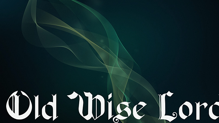 Old Wise Lord Font