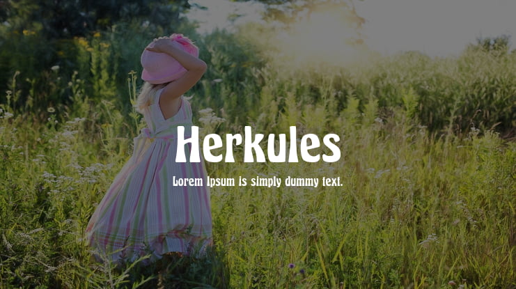 Herkules Font Family