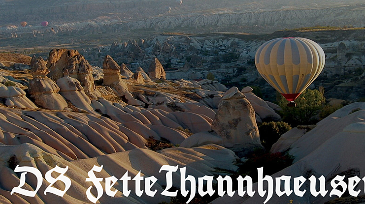 DS FetteThannhaeuser Font