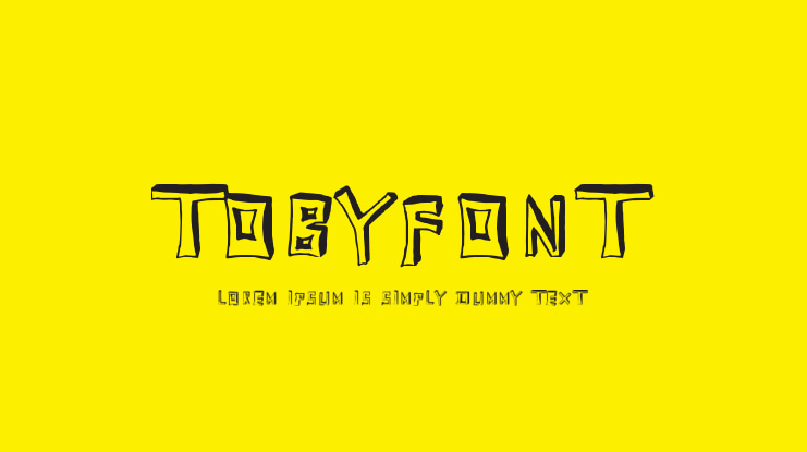 TobyFont Font Family