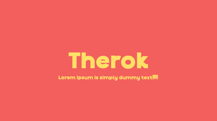 Therok Font Family