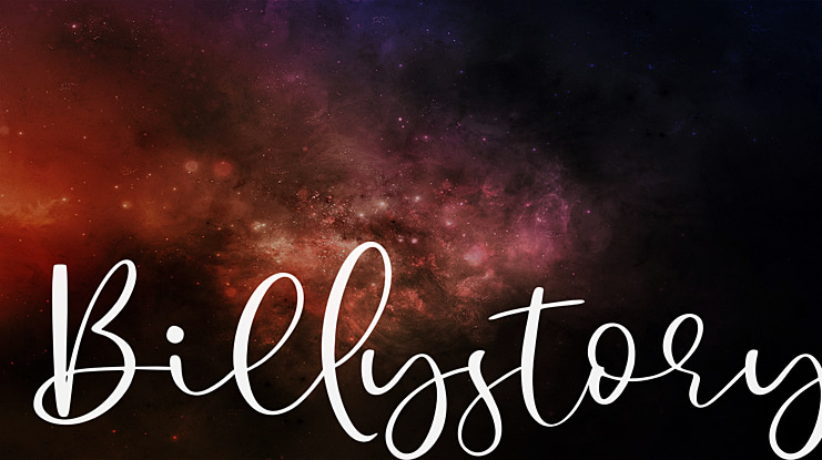 Billystory Font