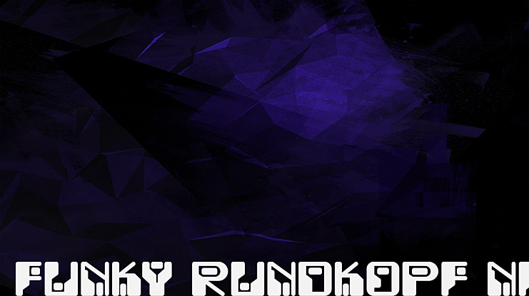 Funky Rundkopf NF Font Family
