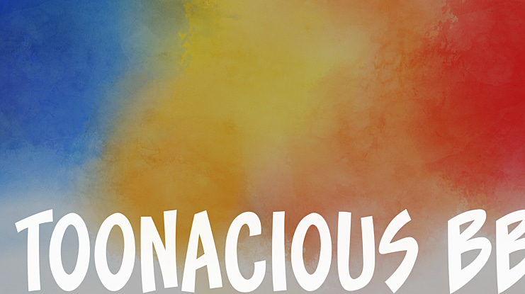 Toonacious BB Font Family