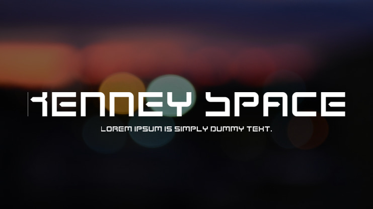 Kenney Space Font