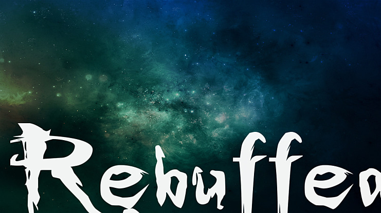 Rebuffed Font