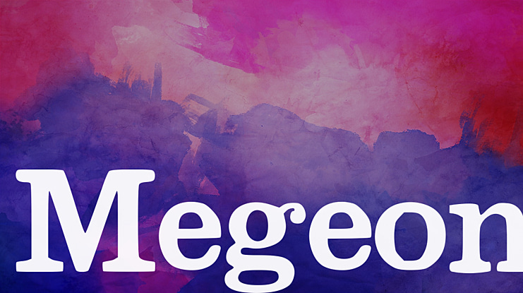 Megeon Font