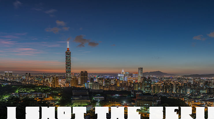 I Shot The Serif Font