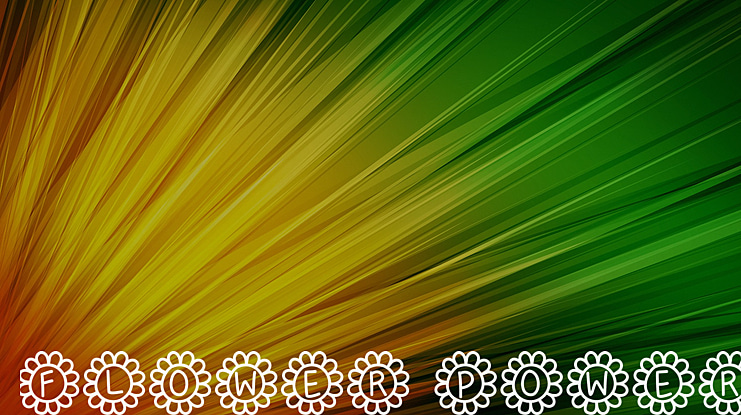 Flower Power Font Family