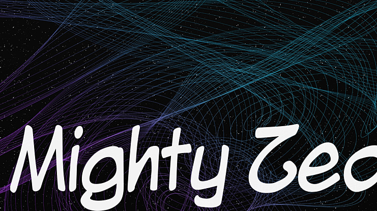 Mighty Zeo Font Family