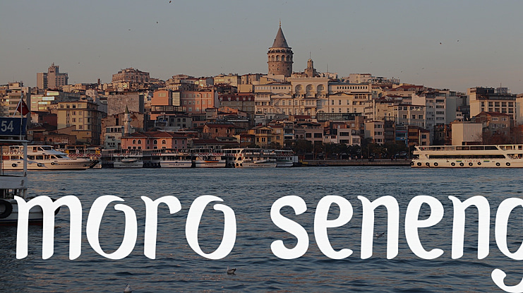 Moro Seneng Font
