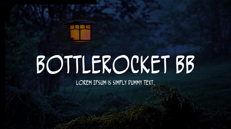 BottleRocket BB Font Family