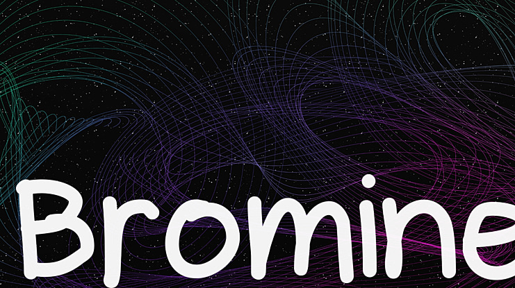 Bromine Font