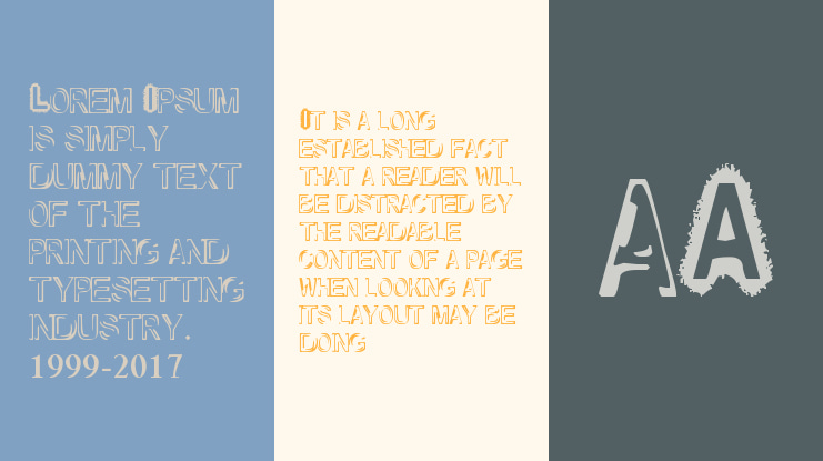 Raslani und so weiter Font