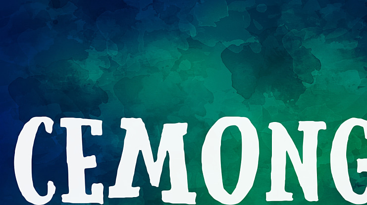 Cemong Font