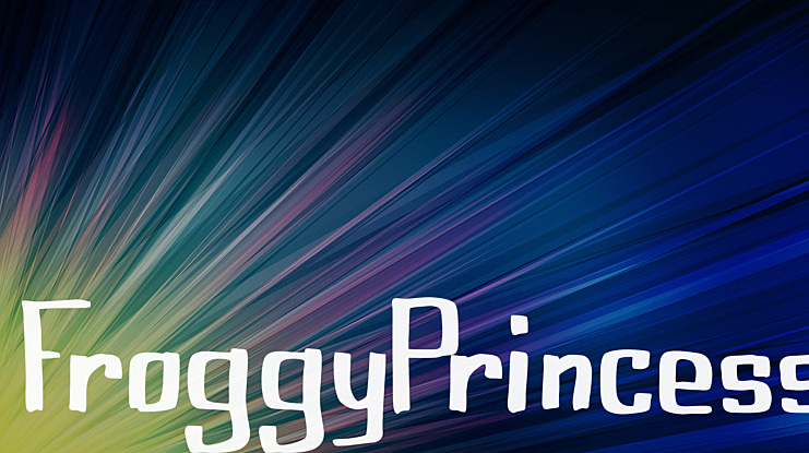 FroggyPrincess Font