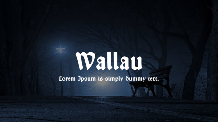 Wallau Font Family