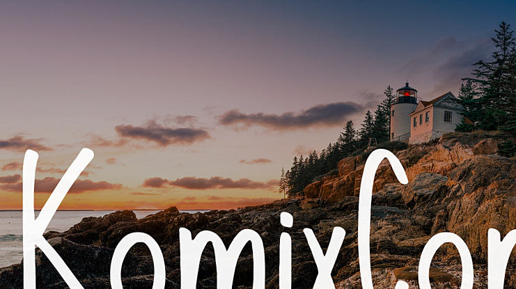 KomixCon Font Family