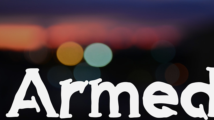 Armed Font
