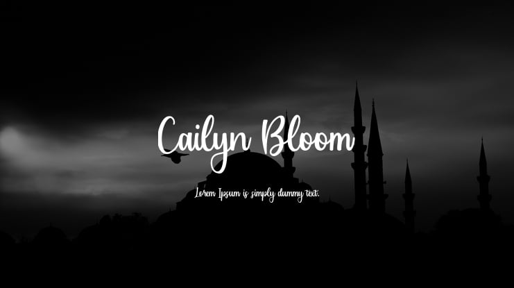 Cailyn Bloom Font