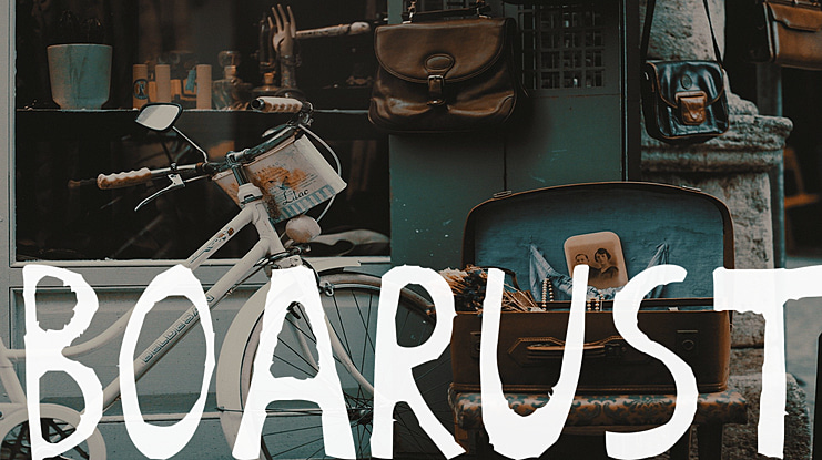 BoArust Font