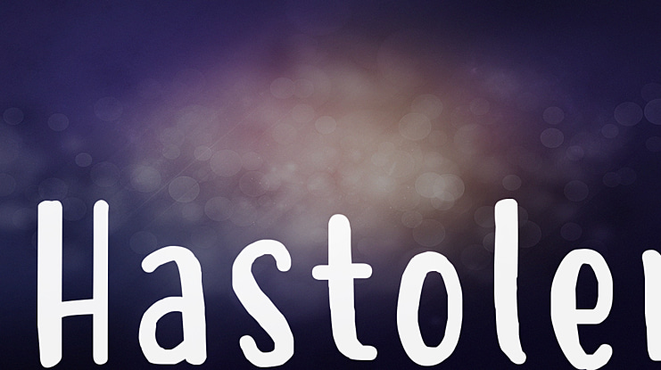 Hastoler Font Family