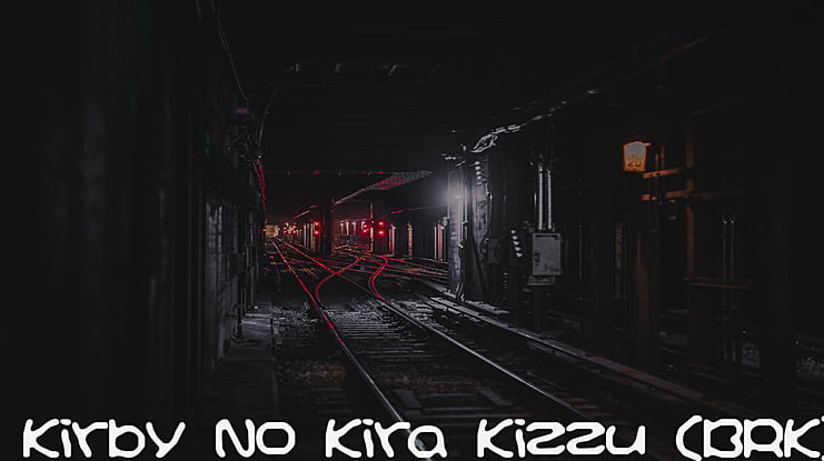 Kirby No Kira Kizzu (BRK) Font