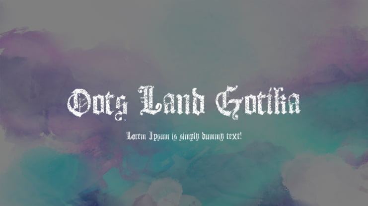 Dots Land Gotika Font