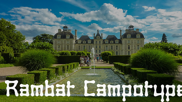 Rambat Campotype Font