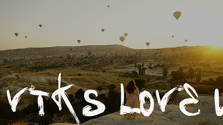 Vtks Love U Font