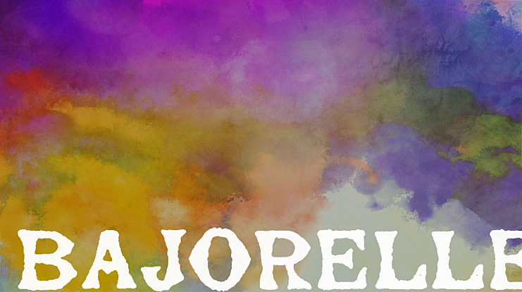 Bajorelle Font