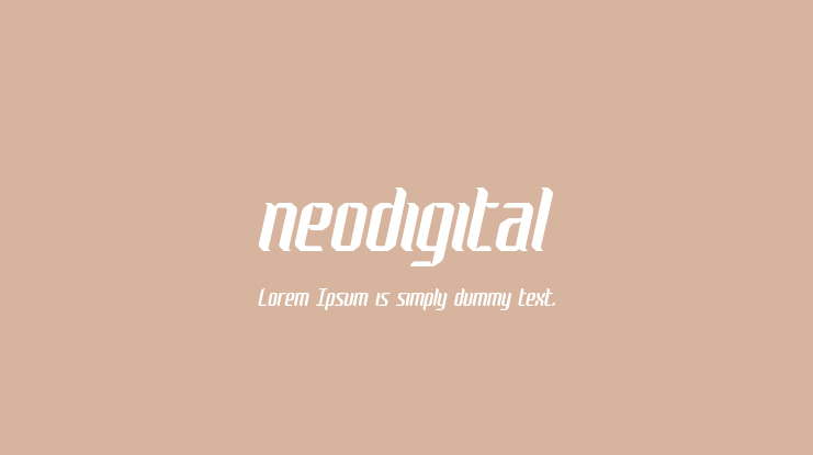 neodigital Font