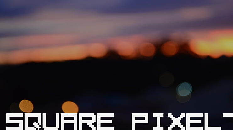 Square Pixel7 Font
