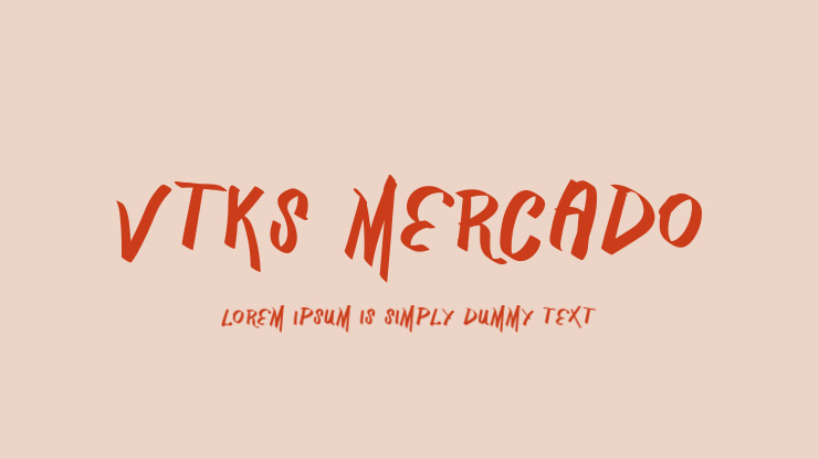 Vtks Mercado Font