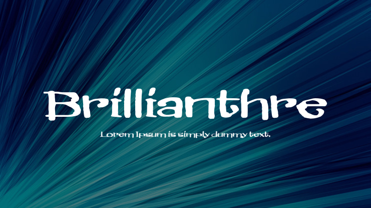 Brillianthre Font