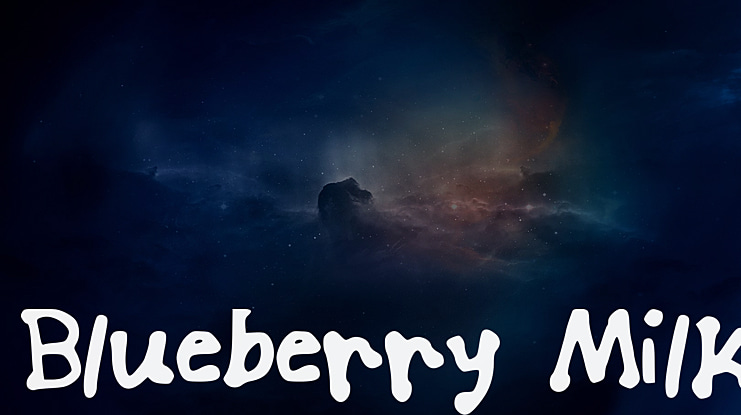 Blueberry_Milk Font