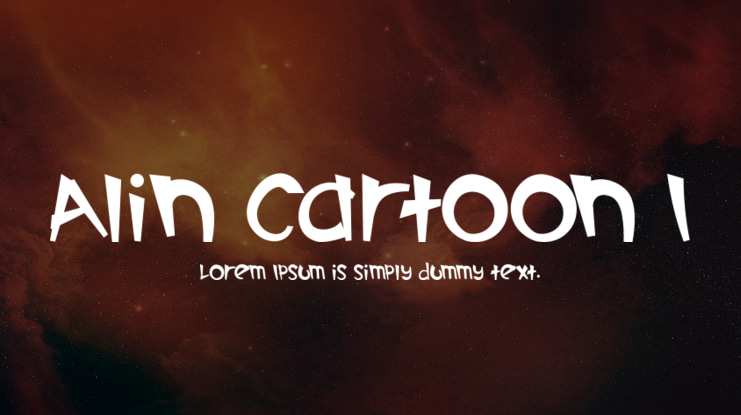 Alin Cartoon I Font